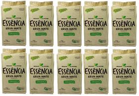 10 Erva Mate Chimarrão ESSENCIA ORGÂNICA Vácuo Sem Açúcar 1Kg