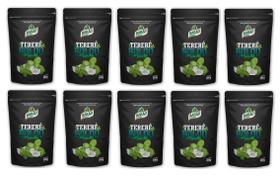 10 Erva Mate Tereré BARÃO MENTA E BOLDO Sem Glúten 500g