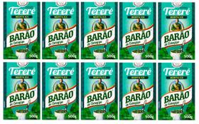 10 Erva Mate Tereré BARÃO MENTA ICE Sem Glúten 500 g