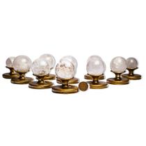 10 Esfera Cristal Pedra Natural 40 a 45mm 90 a 120g Tipo B 10 Esfera Cristal Pedra Natural 40 a 45mm 90 a 120g Tipo B