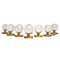 10 Esfera Cristal Pedra Natural 50 a 55mm 180 a 230g Tipo A