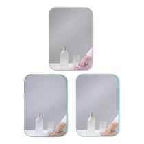 10 Espelho Retangular de Mesa C/ Suporte Maçã para Maquiagem 10 Espelho Retangular de Mesa C/ Suporte Maçã para Maquiagem