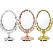 10 Espelhos de Mesa Princesas para Maquiagem Dupla Face Zoom