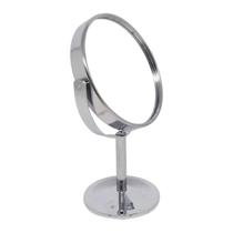 10 Espelhos de Mesa Redondo Giratório Dupla Face Zoom 14cm