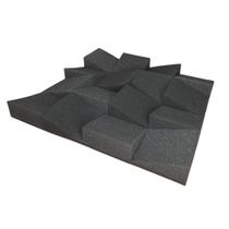 10 Espumas Acústica 3D Cumes Tratamento Sonoro p/ Escola de Música