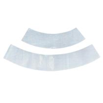 10 Faixas Refletivas Branca Fita Auto Adesiva Para Cones de 75cm