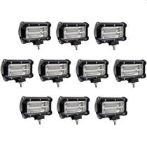 10 Farol de Milha LED 72W LUMI-2238 jeep 4x4 caminhonete 10 Farol de Milha LED 72W LUMI-2238 jeep 4x4 caminhonete