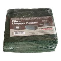 10 Fibra Esponja Limpeza Pesada Superpro Bettanin 130x240mm