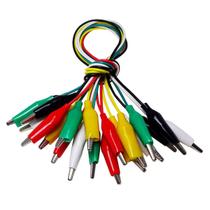 10 Fios Conector Elétrico Garra P/ Multímetro P/ Elétrico 10 Fios Conector Elétrico Garra P/ Multímetro P/ Elétrico