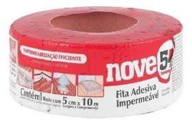 10 Fita Adesiva Manta Asfáltica Impermeável 5cm X 10 Metros