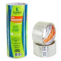 10 Fita Adesiva Transparente Larga Durex Para Embalar 45x40 10 Fita Adesiva Transparente Larga Durex Para Embalar 45x40