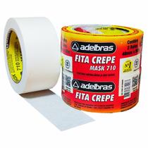 10 Fita Crepe Premium 48mmX50m Adelbras Mask 710
