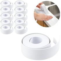 10 Fitas Adesiva Vedação PVC Impermeável 38mm Forte
