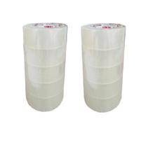 10 Fitas Adesivas Resistentes Transparente 100 Metros