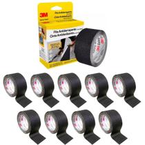 10 Fitas Antiderrapante Safetywalk 5mts Preta 3m-h0001912452