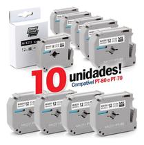 10 Fitas Compatível M231 M-k231 0.47 Pt80 Pt 70 12mm