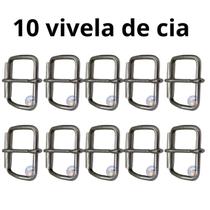 10 Fivelas Quadrada De Aço Inox 5 cm