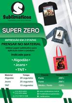 10 Fls Transfers A4 OBM Super Zero Algodão Colorido