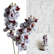 10 Folhagens de orquídeas artificial Design Autêntico para decoração casamentos e festas de 15 Anos - DE1424