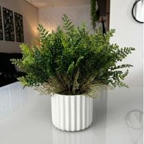 10 Folhagens Ornamentais Artificiais 35cm para Paisagismo, Painel Verde e Decoração 10 Folhagens Ornamentais Artificiais 35cm para Paisagismo, Painel Verde e Decoração