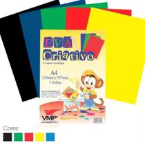 10 Folhas de E.V.A Placa de Eva A4 Folha Sulfite para Artesanato Material Escolar Volta as Aulas