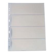 10 Folhas Para 4 Cédulas 32x24cm 3BZN Acetato