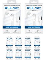 10 Fones De Ouvido Intra Auricular Branco Multilaser