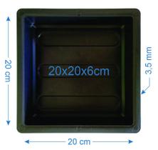 10 Forma De Piso Paver Bloquete Tátil Direcional 20x20x6cm 10 Forma De Piso Paver Bloquete Tátil Direcional 20x20x6cm