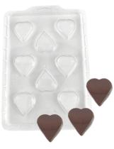 10 Forma Simples Bombom Coração Liso 02 Fofo Romântico Diy 10 Forma Simples Bombom Coração Liso 02 Fofo Romântico Diy