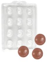 10 Forma Simples Bombom Formato Bola De Futebol Molde