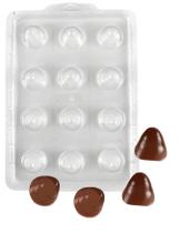 10 Forma Simples Bombom Mini Dan Top Molde P/ Chocolate