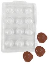 10 Forma Simples Bombom Moldura 2 Molde Bombons P/chocolate 10 Forma Simples Bombom Moldura 2 Molde Bombons P/chocolate