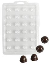 10 Forma Simples Bombom Pingo Mini Decorativo Molde Delicado