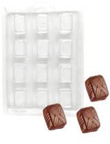 10 Forma Simples Bombons Retangular C/ X Elegante Decorado