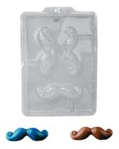 10 Forma Simples Pirulito Bigode Presente Artesanal Lollipop