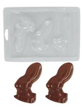 10 Formas Simples P/ Chocolate Pascoa Coelha Orelhuda Coelho