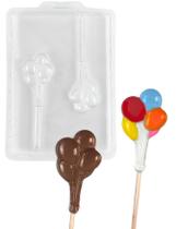 10 Formas Simples Pirulito Balão Festa Molde P/chocolate