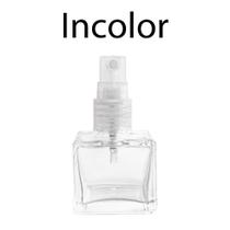 10 Frasco 30ml Vidro Mini Cubo C/ Válvula Spray P/ Perfume - IB