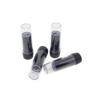 10 Frasco Para Maquiagem Batom Com Tampa Transparente.