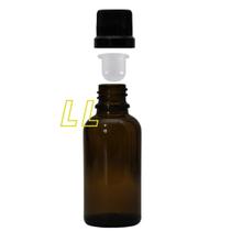 10 Frascos Âmbar Marrom De Vidro 30 Ml C/ Tampa E Batoque 10 Frascos Âmbar Marrom De Vidro 30 Ml C/ Tampa E Batoque