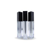 10 Frascos P Gloss Labial Vazio Quadrado Embalagem Maquiagem