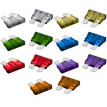 10 Fusíveis De Lâmina 5a A 40a - Carros, Motos E Suvs