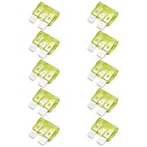 10 Fusíveis Lâmina 20A Universal Amarelo Magnetron 90250241