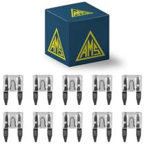 10 Fusíveis Mini Lâmina 25A Universal Cristal AMS 17025 10 Fusíveis Mini Lâmina 25A Universal Cristal AMS 17025