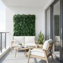 10 Galhos de Fícus plantas artificiais ótima para projetos de decoração em festas temáticas - DE0224