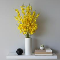 10 Galhos de orquídea flor artificial atacado Decoração de Sala Preços em Atacado - DE8855