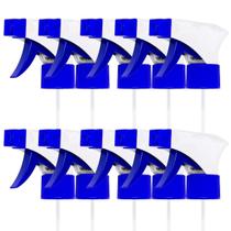 10 Gatilho Borrifador Pulverizador Multiuso Boca 28/410 Azul 10 Gatilho Borrifador Pulverizador Multiuso Boca 28/410 Azul