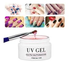 10 Gel Uv Unhas Acrigel Gel Construtor Unhas Tips Lidan 15g - OEM