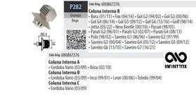10 Grampo Colunas Interna Fox gol sav constellation P282