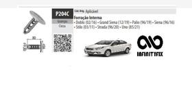 10 Grampo Forracao Interna Doblo (02/16) Grand Siena (12/19)-P205C 10 Grampo Forracao Interna Doblo (02/16) Grand Siena (12/19)-P205C